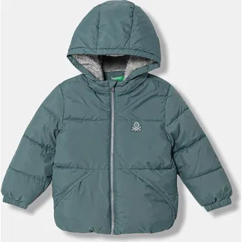 Chlapecké oblečení Dětská bunda United Colors of Benetton 2WU0GN035.P.Season.9BYA zelená 96X, vel. 110