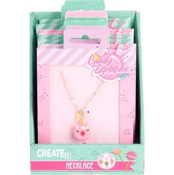 plyšák Řetízek s přívěskem Candy Create it!