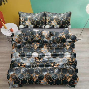 Povlečení NOVINKA 2025 ! EXKLUZIVNÍ OBOUSTRANNÉ BAVLNĚNÉ POVLEČENÍ NA FRANCOUZSKOU PŘIKRÝVKU 200x220 / 70x90cm - PLÁSTVE ŠEDÉ