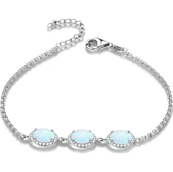 Náramek Dámský stříbrný náramek SANDRA Ag 925