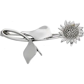Brož Goldstore Stříbrná brož slunečnice malá Váha: 2.80 g