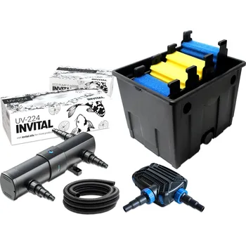 Set netlakové filtrace pro jezírko do 8000l