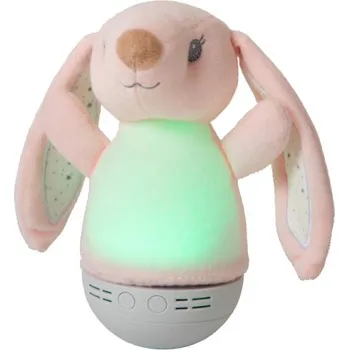 Lampička Lucide DOLLY - stolní lampa dětská - baterie - LED - 1x3W 2700K - S hudební funkcí - růžová