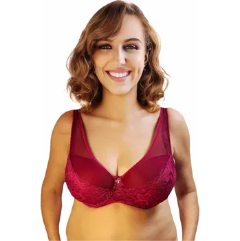 Podprsenka Barley Podprsenky - 6494/RR Barva: redrumba, Košíčky: C, Obvod: 85