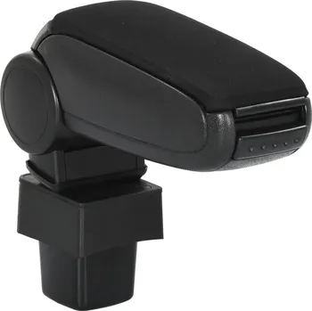 Loketní opěrka Nastavitelná loketní opěrka s úložným prostorem pro Suzuki Swift (2005), černá, ABS