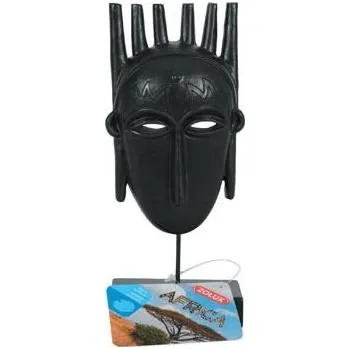 Dekorace do akvária Akvarijní dekorace AFRICA Mužská maska M 19,5cm Zolux