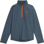 Spyder M Gridweb Fleece 1/2 Zip - slate blue