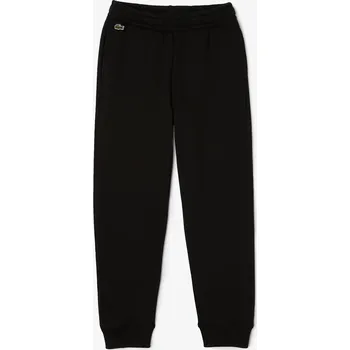 Chlapecké kalhoty Dětské tepláky Lacoste černá barva, XJ9728 99A, vel. 104