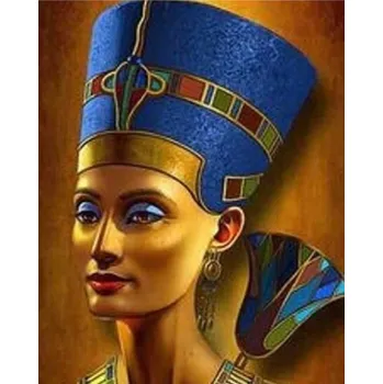 Diamantové malování Diamantové malování/Huacan - Egyptská žena
