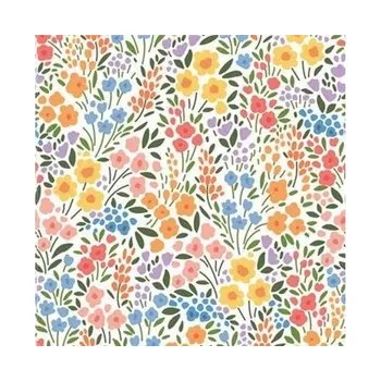 Papírový ubrousek Papírové ubrousky louka s květinami 33x33cm 20ks