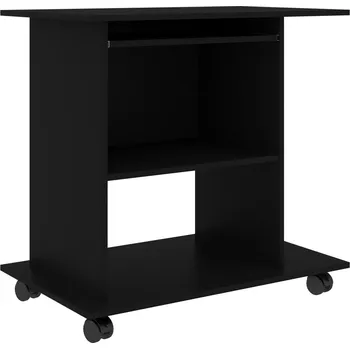 Psací stůl Obdélníkový psací stůl G02V, 11 x 11 x 11 cm, černý