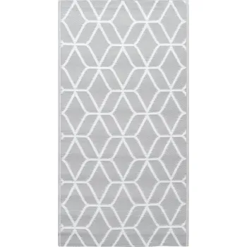 Koberec Koberec ARAKIL, dvouvrstvý žakárový, šedý, 160x230 cm