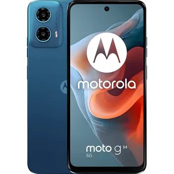 Mobilní telefon Smartphone Motorola Moto G34 8 GB/128 GB 5G Ledově Modrá (Ice Blue)