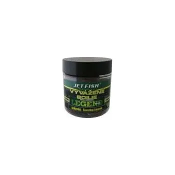 Boilies Jet Fish Boilies Legend Range Vyvážené 24mm 250ml seafood+ švestka/česnek