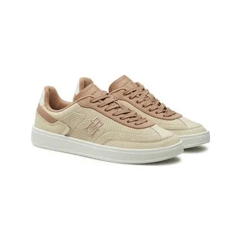 Dámské tenisky Sneakersy Tommy Hilfiger Th Heritage Sneaker Perf FW0FW08380 Béžová 36