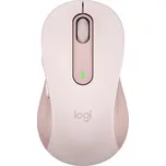 Logitech Signature M650 L/Kancelářská/Optická/Pro praváky/4 000 DPI/USB+BT/Růžová