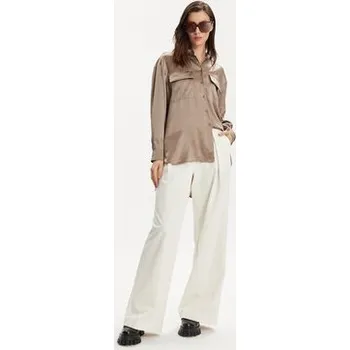 Pánské oblečení MAX&Co. Košile MAX&CO-2416111052200 Hnědá Regular Fit 42