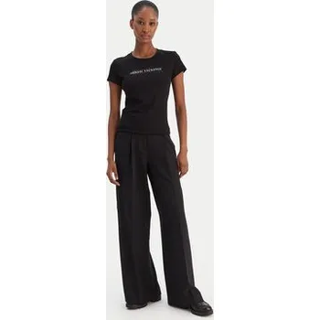 Pánské tričko Armani Exchange T-Shirt XW002038 AF10356 UC001 Černá Slim Fit XS