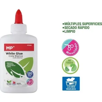 Průmyslové lepidlo Universální bílé lepidlo rychleschnoucí MP 120 g