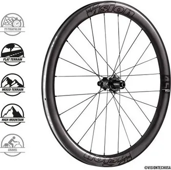 Ráfek na kolo Vision zapletená kola METRON45 SL DB-CL CH-TL XDR