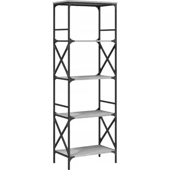 Knihovna Regál G09V 9 x 9 x 9 cm, odstíny šedé