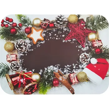 prostírání VÁNOČNÍ PODLOŽKA NA STŮL PROSTÍRÁNÍ 40x30 cm VÁNOCE SVÁTKY