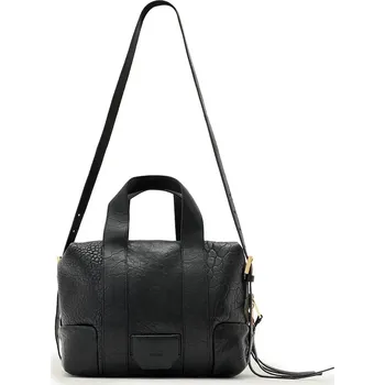 Kabelka Kožená kabelka AllSaints černá barva, W509XD 99X, vel. ONE SIZE