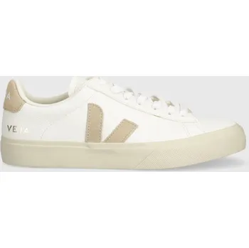 Pánské tenisky Kožené tenisky Veja Campo bílá barva, CP0502920 00X, EUR 47
