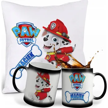 Polštář Dekorační Polštář Tlapková patrola 40 x 40 cm