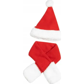 Obleček pro psa Dollcini, Roztomilý Vánoční Obleček pro Mazlíčky - Pláštík s Červeným Kloboukem, Velikost S