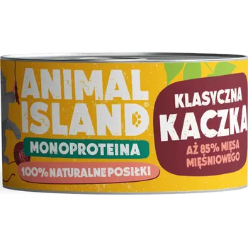 Krmivo pro kočku Animal Island Mokré krmivo pro kočky monoprotein kachna 100 g