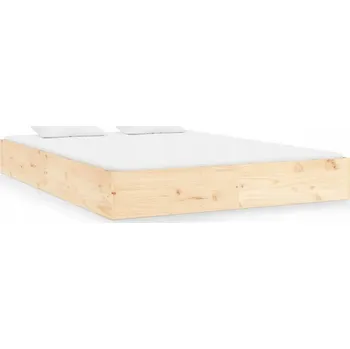 Postel Dřevěná dvoulůžková postel G02V 80x200 dub