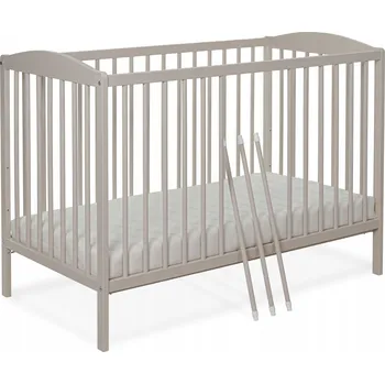 Dětská postýlka Dřevěná dětská postýlka 120x60 TOMI 5 kašmírová béžová