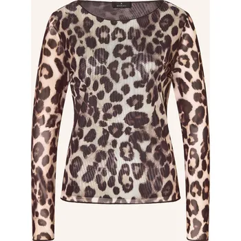 Dámské tričko Monari Dlouhé Rukávy, světle šedá / černošedá / černá