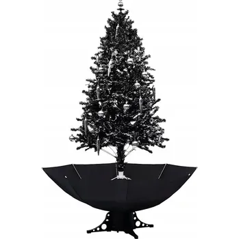 Vánoční stromek Umělý Vánoční Stromeček s Padajícím Sněhem a LED Osvětlením 19