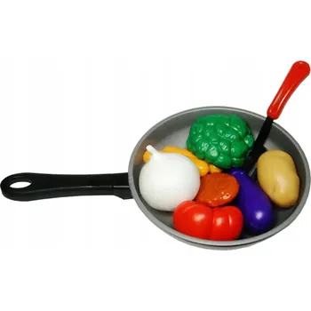 Hračka pro nejmenší KUCHYŇSKÁ SADA HRAČKA PÁNEV S PŘÍSLUŠENSTVÍM G7085 SWEDE