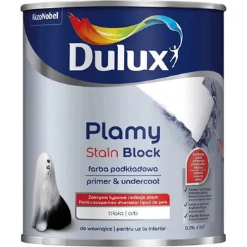 barva na zeď Barva Dulux Skvrny bílá 0,75 l