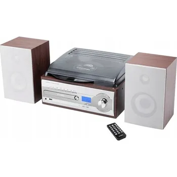 Gramofon Stříbrný gramofon Hyundai RTC182SURIP