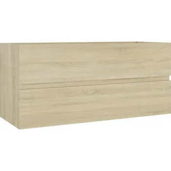 Koupelnový nábytek Skříňka pod umyvadlo dub sonoma 100 x 38,5 x 45 cm
