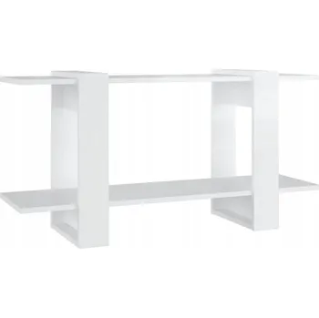 regál Regál Bílý Vysoký Lesk 100x30x51 cm