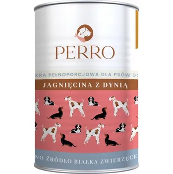 Krmivo pro psa Perro Jehněčí s dýní vlhké krmivo 410 g pro psa