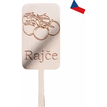 JH WoodArt Dřevěné zápichy do zahrady – popis rostlin se symbolem (Pro všechny vášnivé zahradníky)