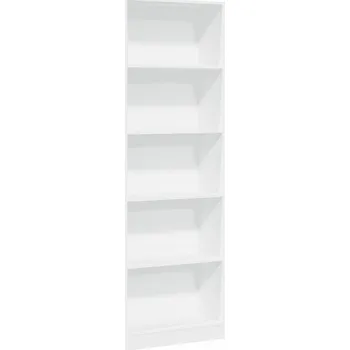 Knihovna Regál G02V 2 cm x 2 cm x 2 cm bílý