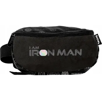 Outdoorové zavazadlo Dětská ledvinka Avengers BeUniq černá