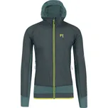 KARPOS Cyklistická zateplená bunda - LAVAREDO WINTER - zelená 2XL