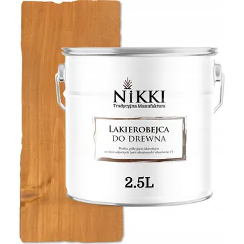 barva a nátěr na dřevo LAKYROLAK NA DŘEVO 3V1 EXTRA LAZURA DUB SATÉN 2.5L OCHRANNÝ UV