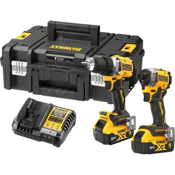 Sada nářadí Dewalt 18V XR kombo sada DCF850+DCD800 2x5 Ah DCK2051P2T
