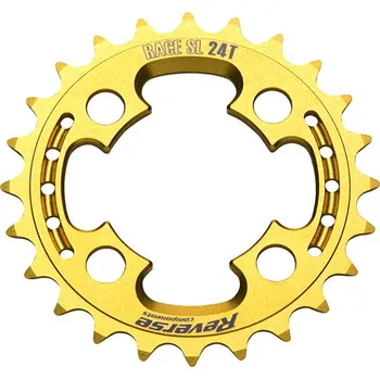 Převodník na kolo Převodník Reverse CW Shiftable Race SL 64 mm, 24 zubů zlatý