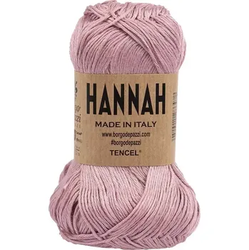 Příze Borgo de Pazzi Hannah 10 Růžovofialová 50g (Eukalyptová příze Hannah 50g Růžovofialová 50g)