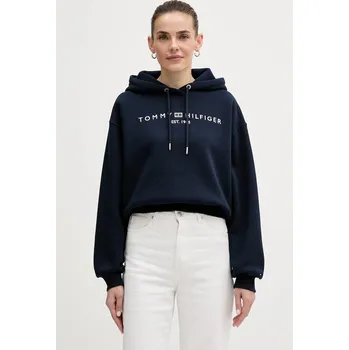 Dámská mikina Mikina Tommy Hilfiger WW0WW47832 námořnická modř 59X, vel. XS
